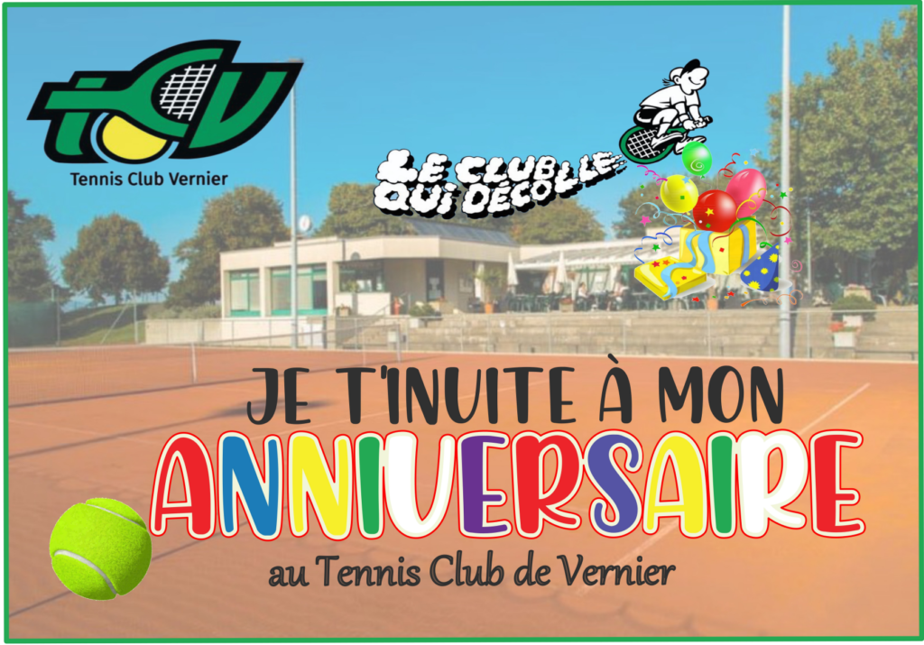 Anniversaire Tennis Club Vernier